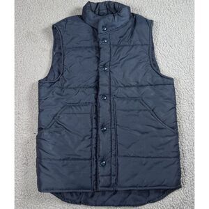 Vintage King Louie Pro Fit Vest‎ Mens XS Blue Puffer Made In USA Outdoor